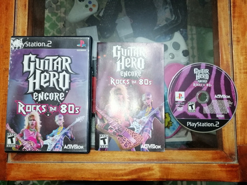 Guitar Hero Encore Rocks The 80's Ps2 (Reacondicionado)