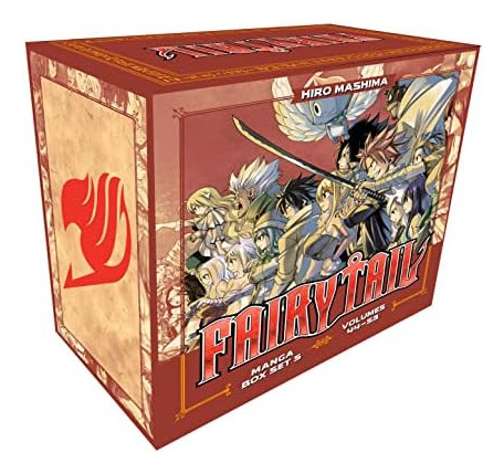 Libro: Caja Manga Fairy Tail, 5 Unidades