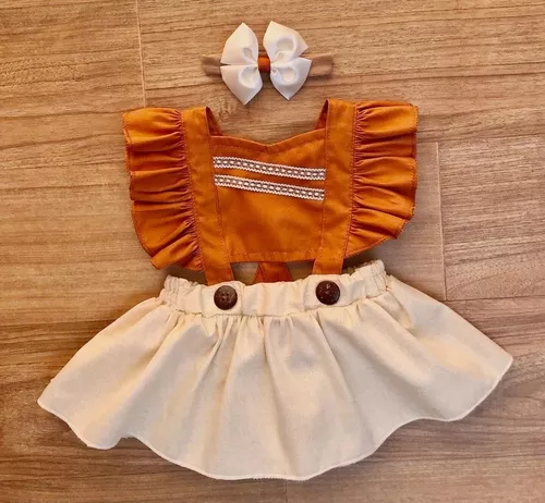 Roupa De Bebê Moana Menina Romper Salopete Tiara Mesversário