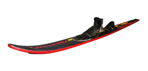 Imagen 2 de 4 de Tablas De Ski Color Rojo.