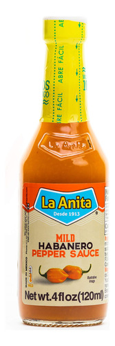 La Anita Salsa De Pimienta Habanero Suave 4.67oz (4.7fl Oz)