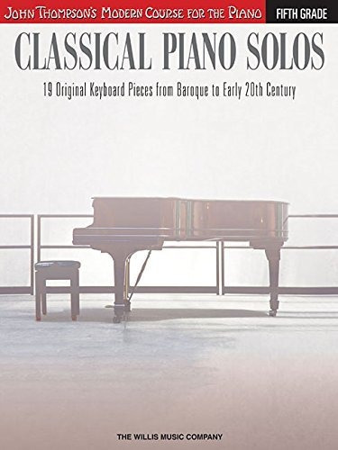 Solos De Piano Clasico Curso Moderno De Quinto Grado De John