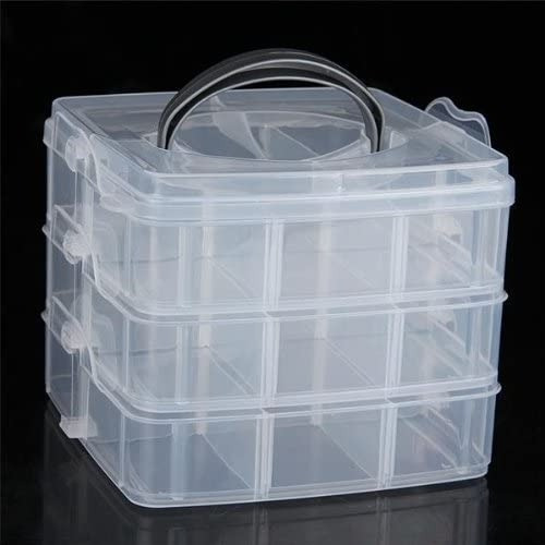 Imagen 4 de 10 de Valija 3 Pisos Organizador Armado Bijouterie Joyas Collares