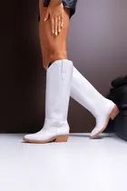 Comprar Botinetas Zapatos Mujer Botas Dama Botitas Texanas Cuero