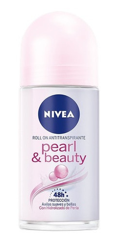 Desodorante Roll-on Nivea Pearl & Beauty 50 Ml 12 Und Bulto