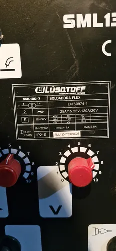 Soldadora Lüsqtoff Inverter Welder Sml130-7