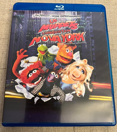 Blu Ray Muppets Conquistam Nova York Usado Seminovo Dublado