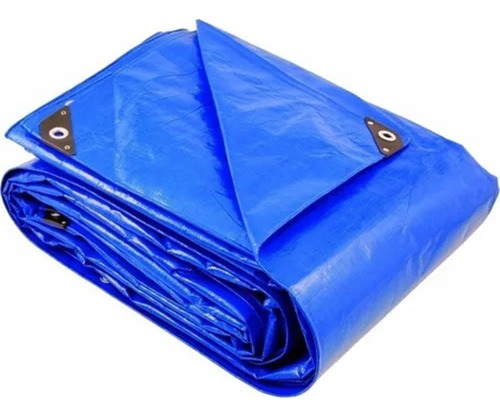 Carpa Impermeable 3x4 Azul / Lona Impermeable Filtro Uv