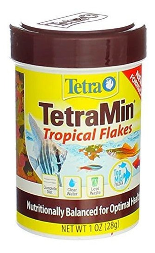 Tetra 77102 Copos Tropicales Tetramin De 1 Oz