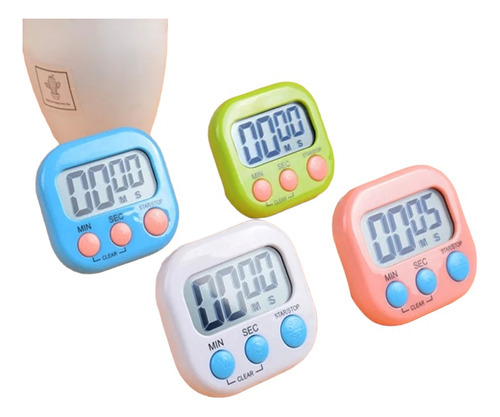 Reloj Temporizador Digital De Cocina Time Temperatura Alarma