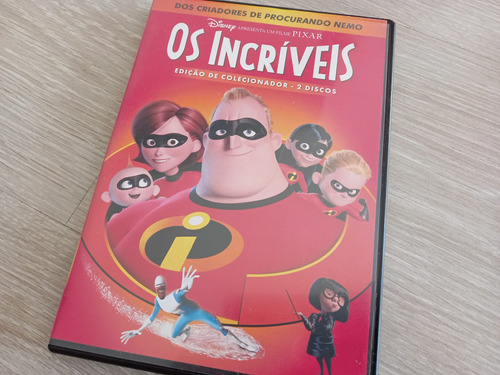 Dvd Os Incriveis Disney Pixar E Dvd's Edicao De Colecionador