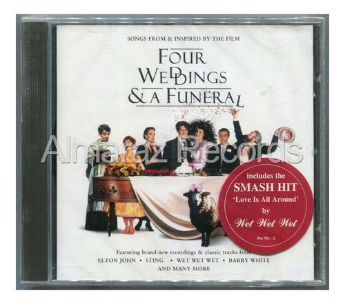 Four Weddings & A Funeral Cd [soundtrack][cuatro Bodas]