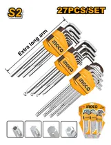 Comprar Set De Llaves Allen Y Torx Y Torx Con Guia 27 Piezas