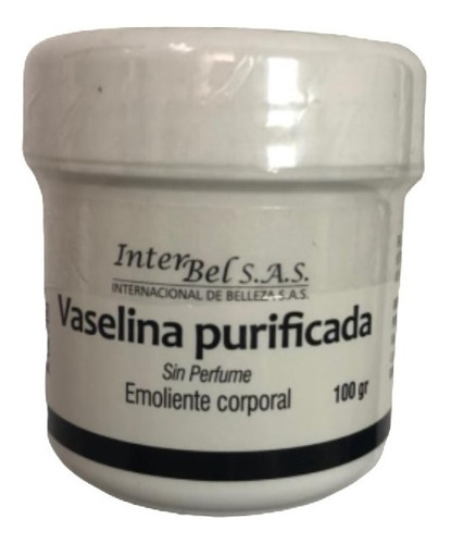 Vaselina Purificada 100gr (con Registro Isp)