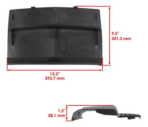 Caltric 2633271-070 2633520-070 5435357-070 Front Bumper Cch