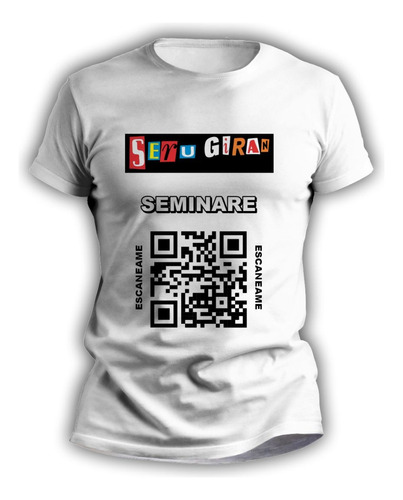 Remera Rockera Personalizada Hombre Mujer Qr Serú Girán 4011