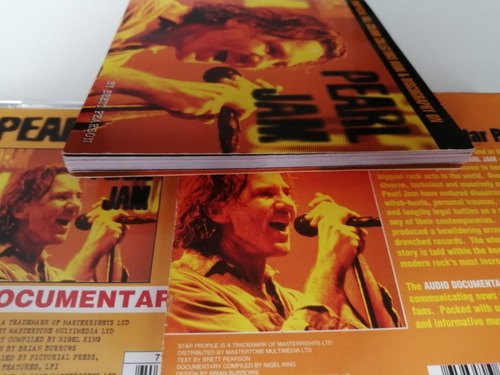 Pearl Jam - The Pearl Jam Star Profile Cd + Libro (Usado)
