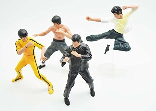 Figura De Acción - Palmetto Bruce Lee - Set Of 4pcs - Hard P