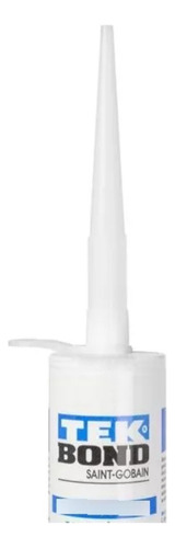 Silicone Veda Trinca Madeira Base D'água 425g Branco Tekbond