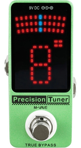 M-vave Precision Tuner Pedal Afinador Para Guitarra O Bajo