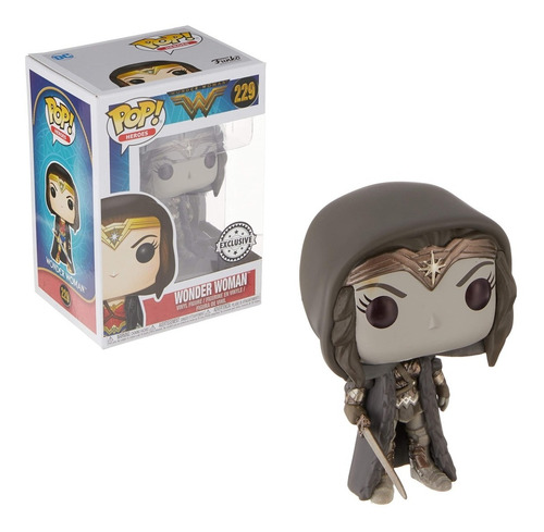 Boneco Pop Funko Mulher Maravilha Cloak Exclusivo #229