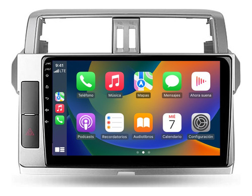 Radio Android Toyota Prado 4/64gb Apple Carplay Andauto