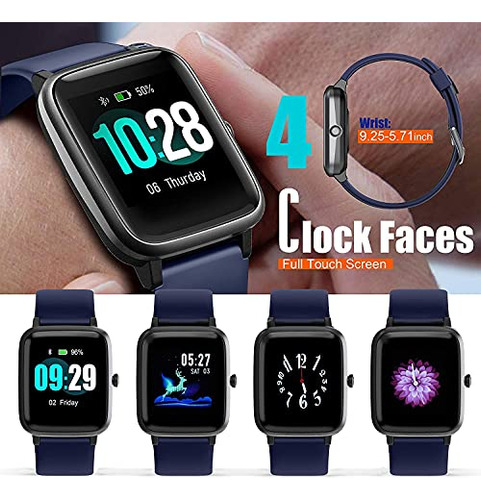 Imagen 4 de 4 de Reloj Inteligente Para AndroidiPhone, Lsdz9
