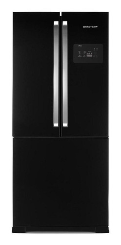 Geladeira frost free Brastemp BRO80A preta 540.6L 220V
