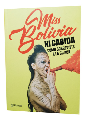 Libro De Miss Bolivia - Editorial Planeta - 2018