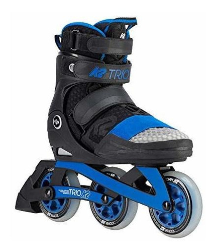 Patín En Línea K2 Skate Trio 100 Para Hombres, Azul