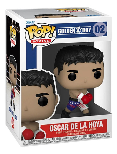 Figura De Acción Golden Boy Oscar De La Hoya De Funko Pop!