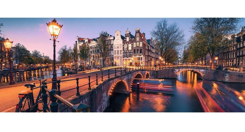 Ravensburger 16752 Evening in Amsterdam 1000 piezas
