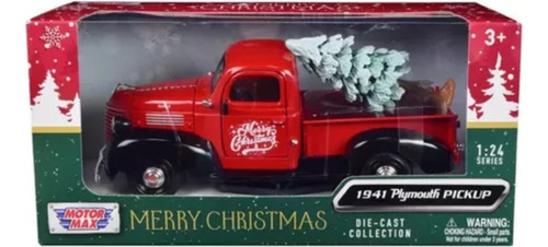 1/24 1941 Plymouth Pickup Version Navidad Motormax