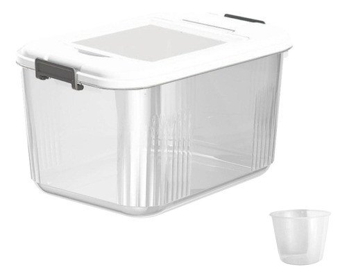 Contenedor De Almacenamiento De Arroz En Grano, 17,5 Kg