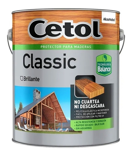 Cetol Classic Impregnante Al Agua Satinado 1 Lts Balance