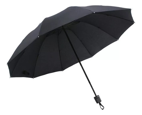 Guarda Chuva Grande Reforçado C/ Proteção Solar Uv Pto/color Cor Pto/colors