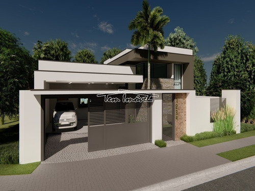 Imagem 5 de 8 de Casa A Venda No Portal Ville Castello Branco Em Boituva. 3 Suítes, Piscina. - Ca01256 - 69794054