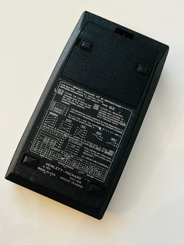 Calculadora Científica Hp-35 Com Fonte Original Raríssima!! Preto (Usado)