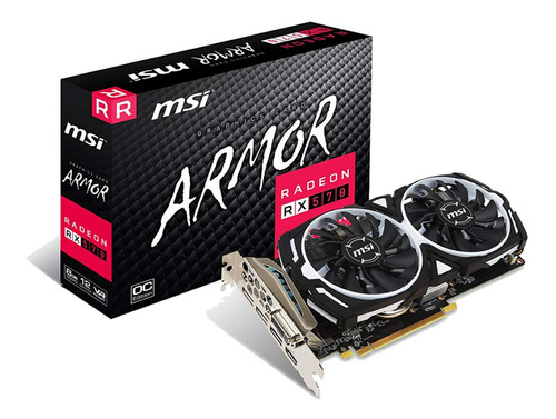 Tarjeta De Video Msi Armor Rx 570 8gb Oc