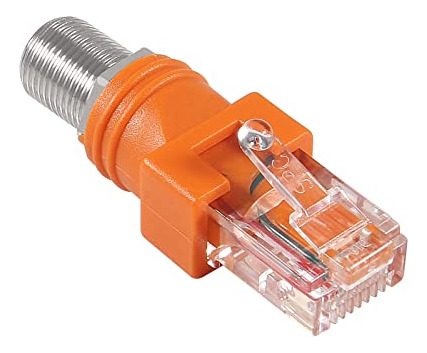 Paquete De 8 Adaptadores Rf A Rj45, Conexin Coaxial Effect