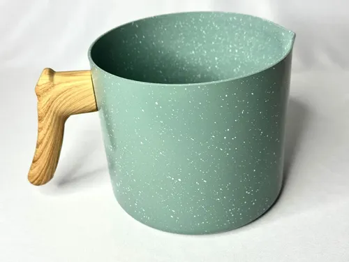 FERVEDOR LEITEIRA CERAMICA BOTANIKA 1,75L INDUCAO BRINOX COR VERDE-CLARO