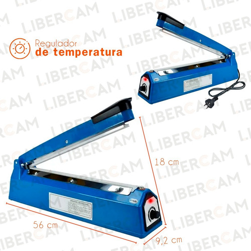 Selladora Bolsa 40cm C/regulador De Mayor Potencia