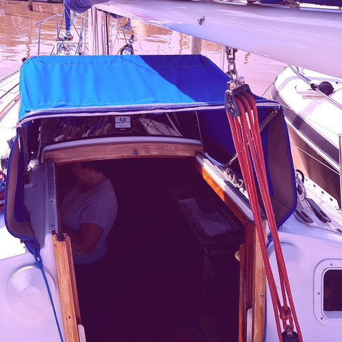 Imagen 4 de 25 de Velero Triton28 Impecable Listo Para Soltar Amarras Retasado