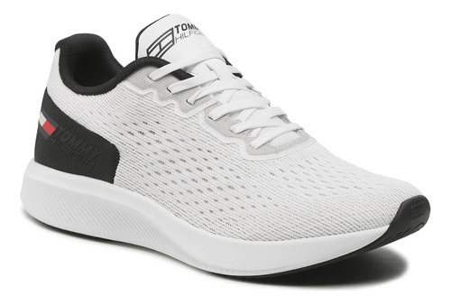 Zapatillas Sport 5 Con Logo Hombre Tommy Hilfiger Blanco