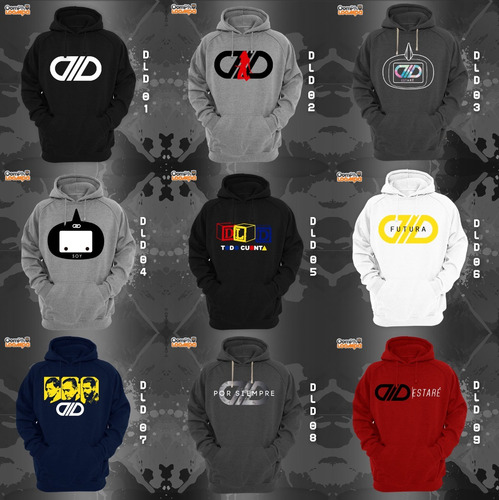 Sudaderas Dld - 9 Modelos Disponibles