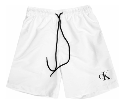 Short Calvin Klein Swimwear/ White - Original Y Nuevo 