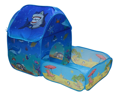 Túnel De Juego Vokodo Para Niños Con Zona De Juegos En La