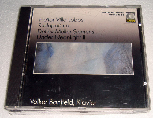 Volker Bandfield Villa Lobos Muller Siemens Cd Aleman Kktu 