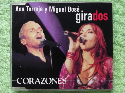 Eam Cd Maxi Single Miguel Bose Y Ana Torroja Corazones 2000