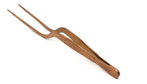 Pinza De Montaje De Precision Para Chef Pro Cocina 16cm Inox Color Oro Rosa/ Cobre
